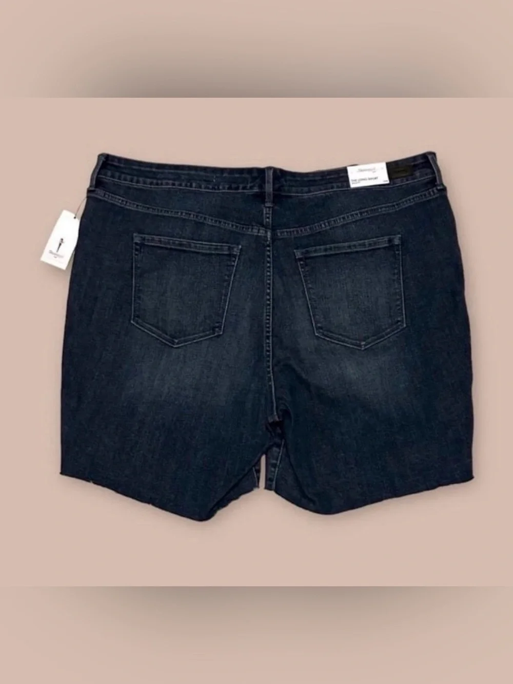 Skinnygirl The Long Denim Shorts Size 18W New